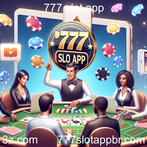 A Emoção do Cassino Ao Vivo no 777 Slot App